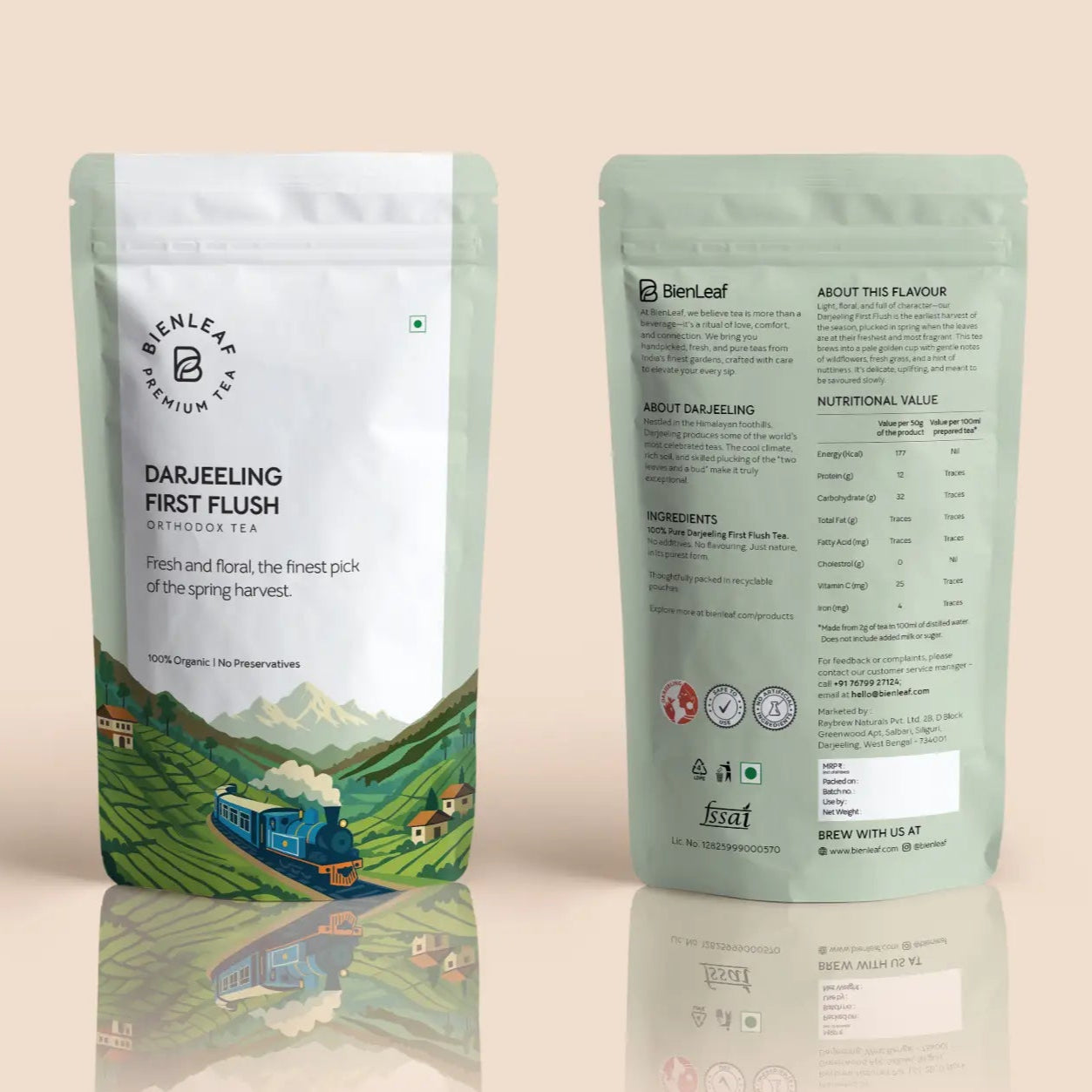 Darjeeling First Flush Tea – Golden Floral Premium