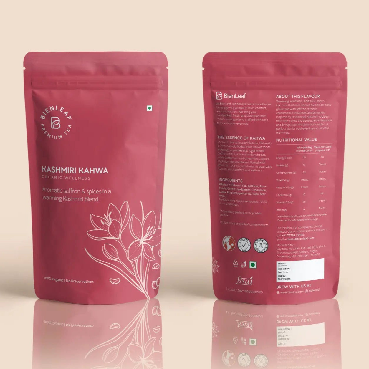 Kashmiri Kahwa – Saffron Almond Luxury Wellness Infusion