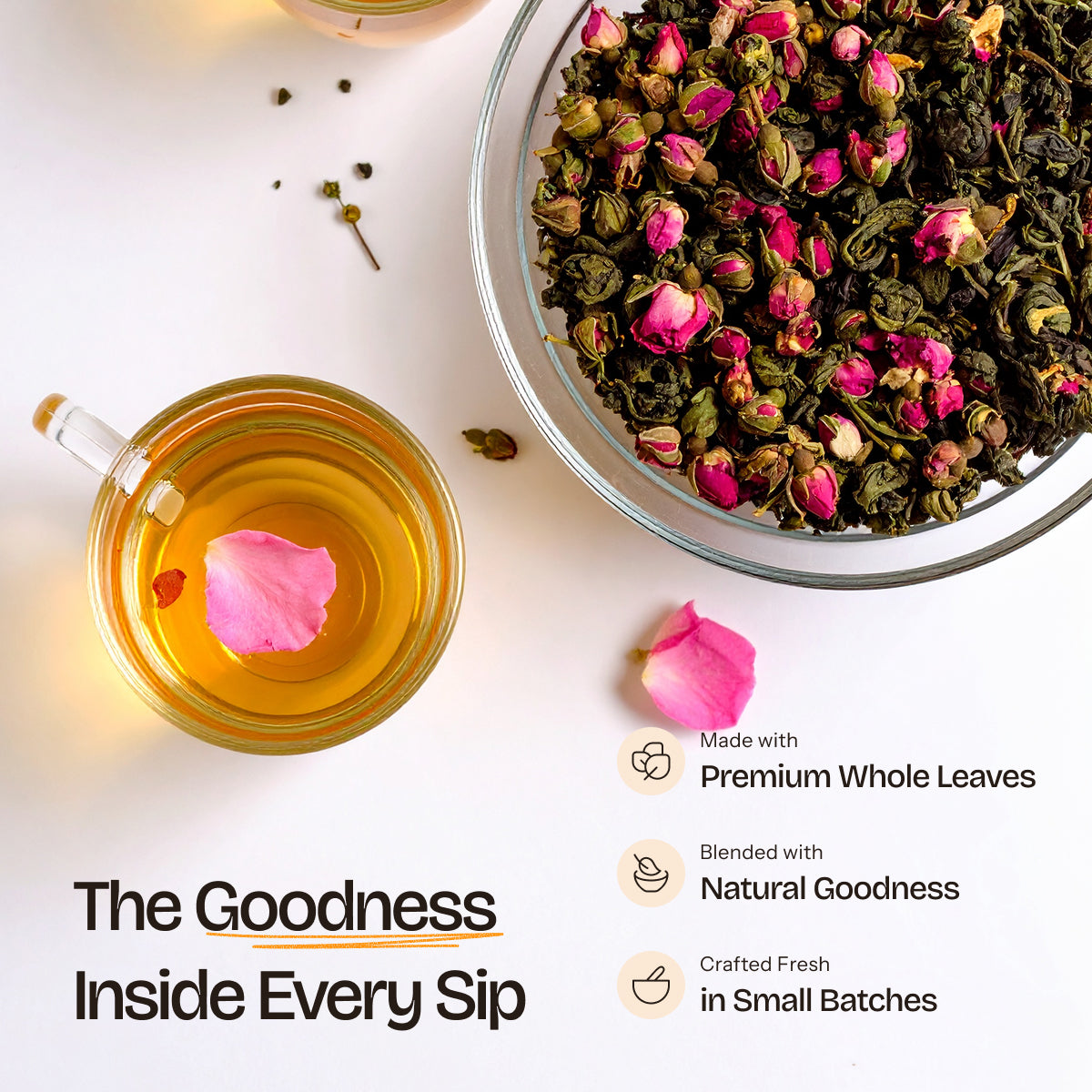 Rose Oolong Tea – Elegant Aromatic Premium Blend