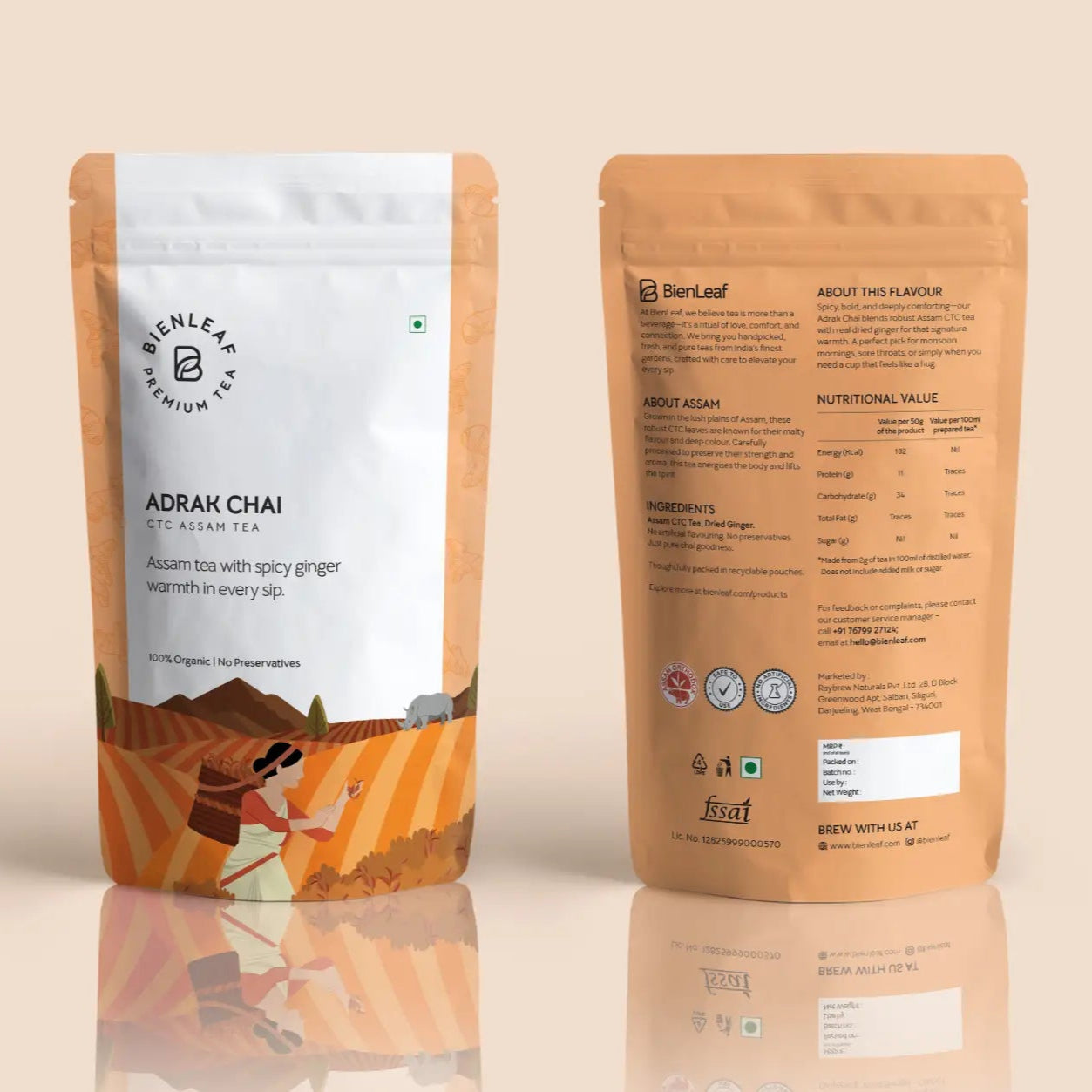 Ginger Tea – Spicy Warming Comfort Wellness Blend