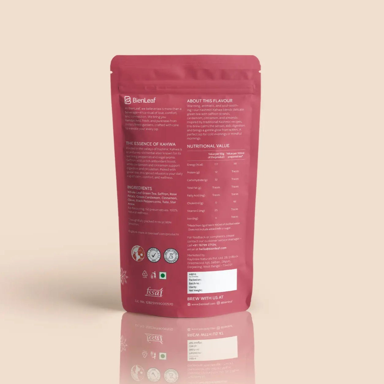 Kashmiri Kahwa – Saffron Almond Luxury Wellness Infusion