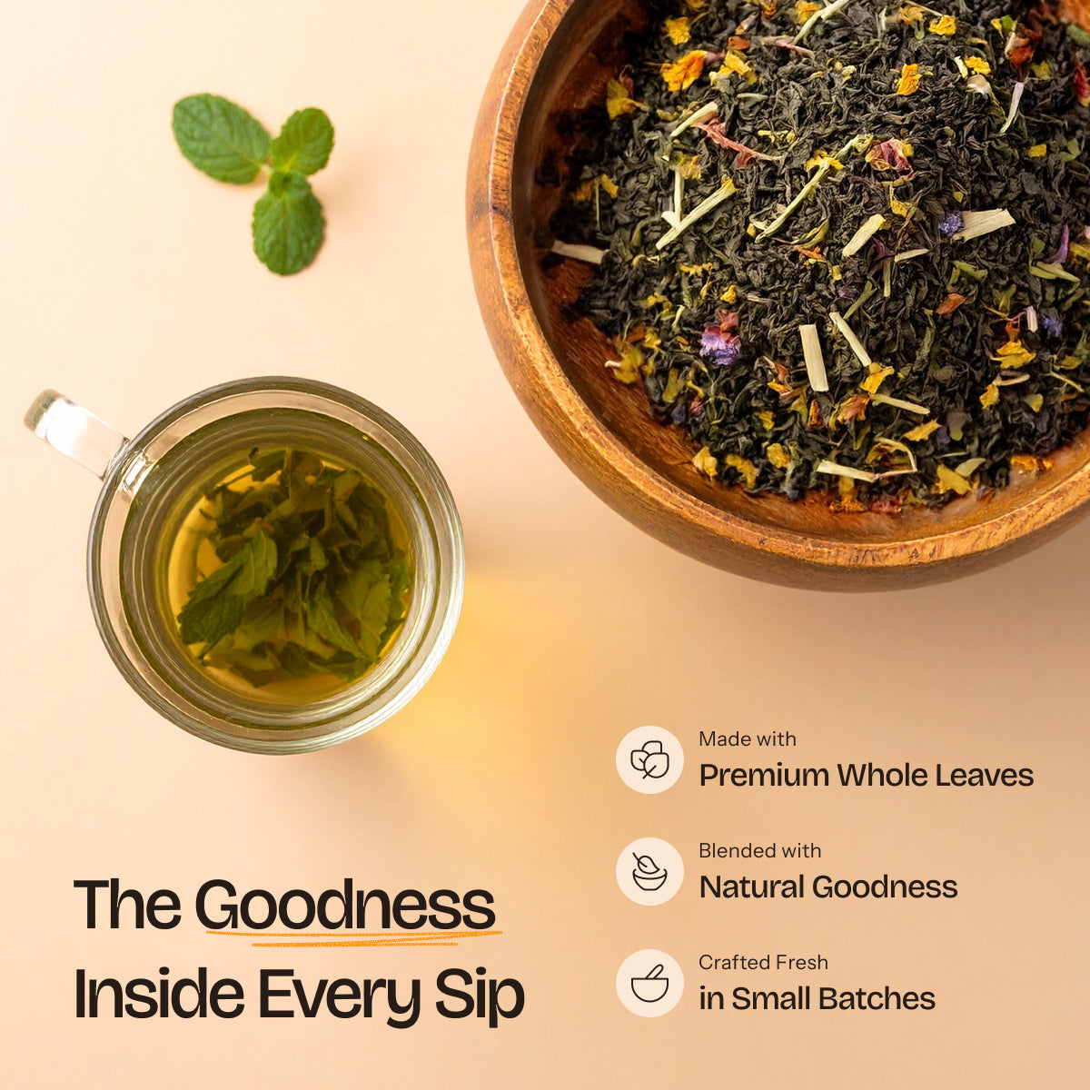 Moroccan Mint Tea – Fresh Cooling Digestive Herbal Blend