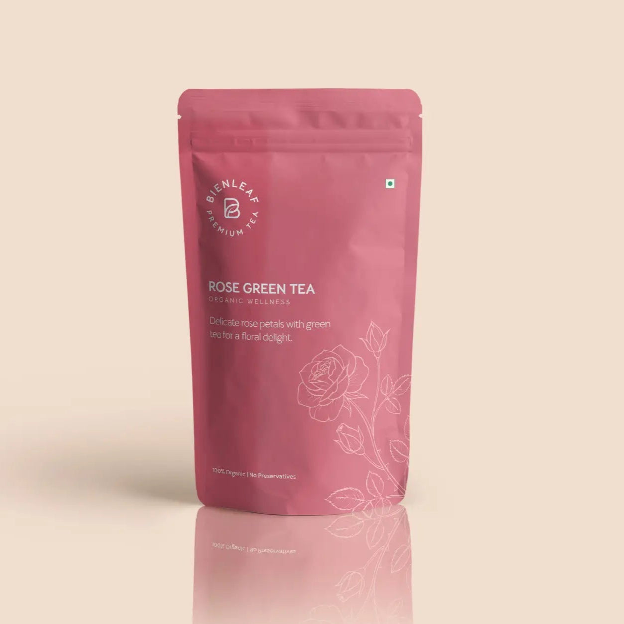 Rose Green Tea – Floral Aromatic Calming Wellness Blend