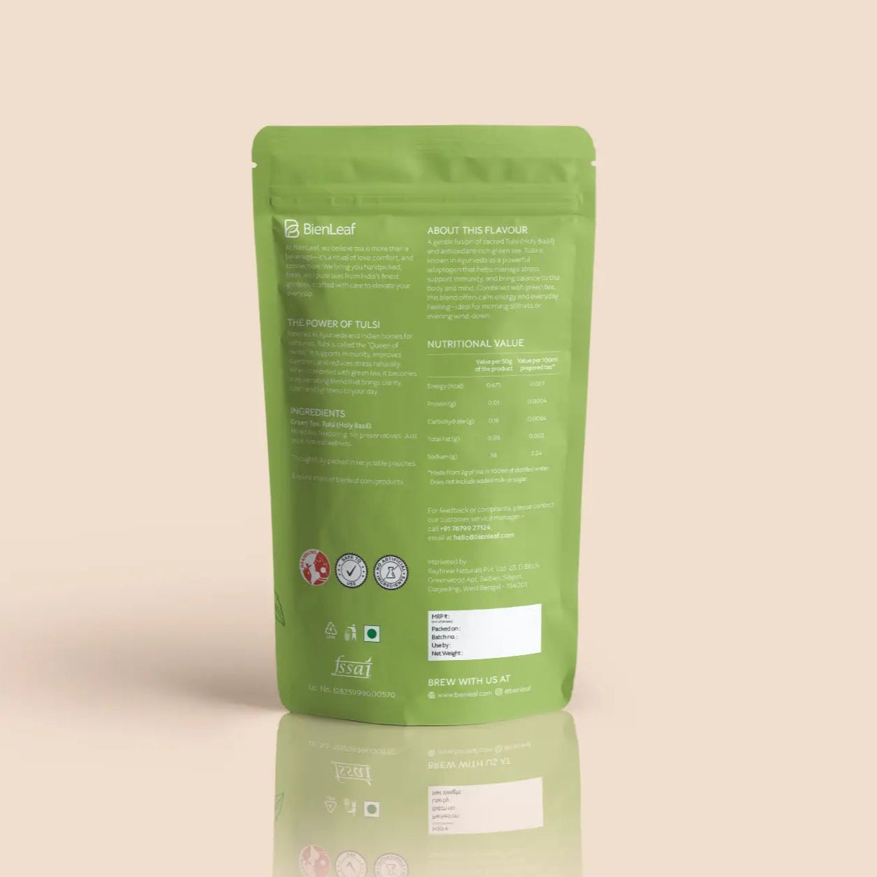 Tulsi Green Tea – Immunity Boosting Antioxidant Blend