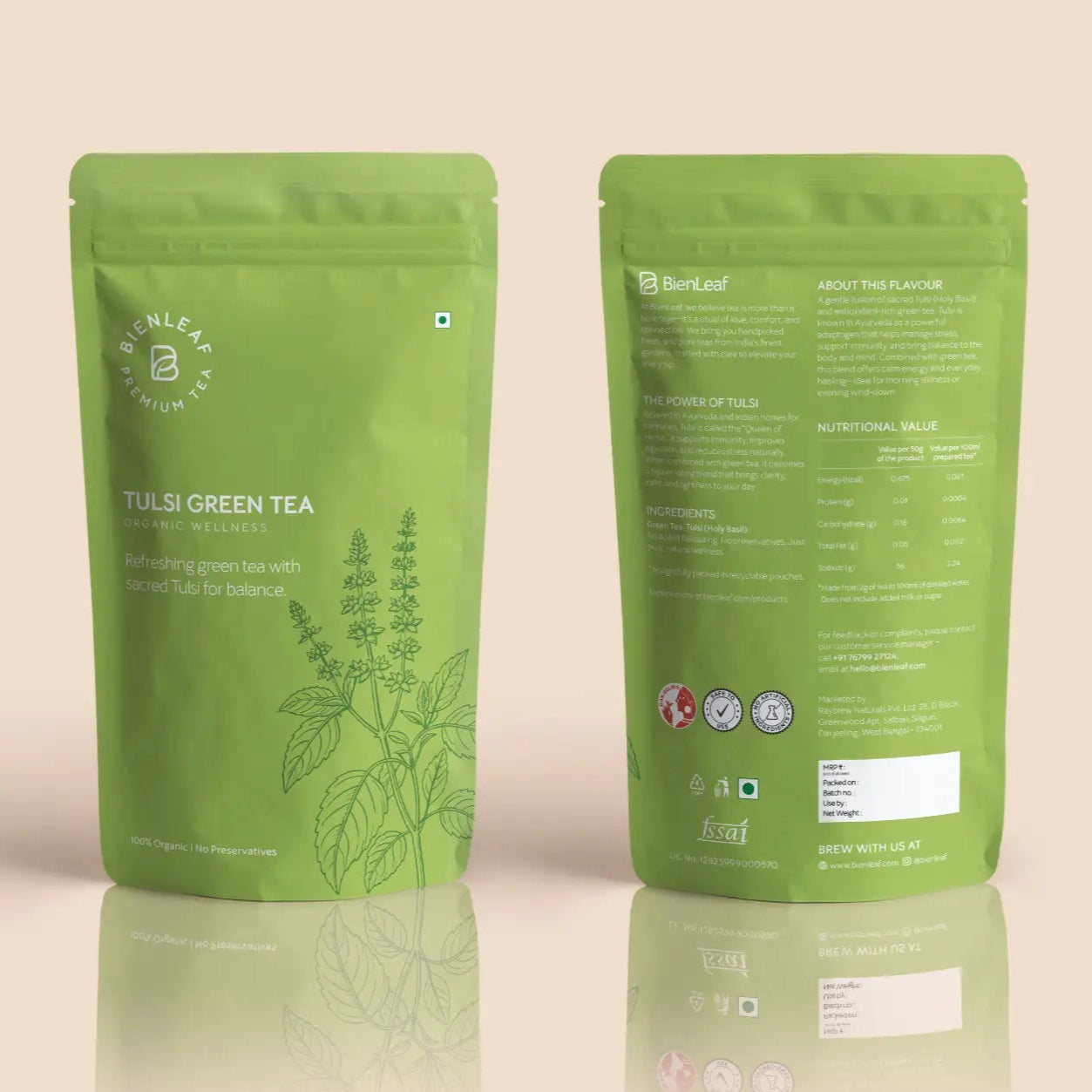 Tulsi Green Tea – Immunity Boosting Antioxidant Blend